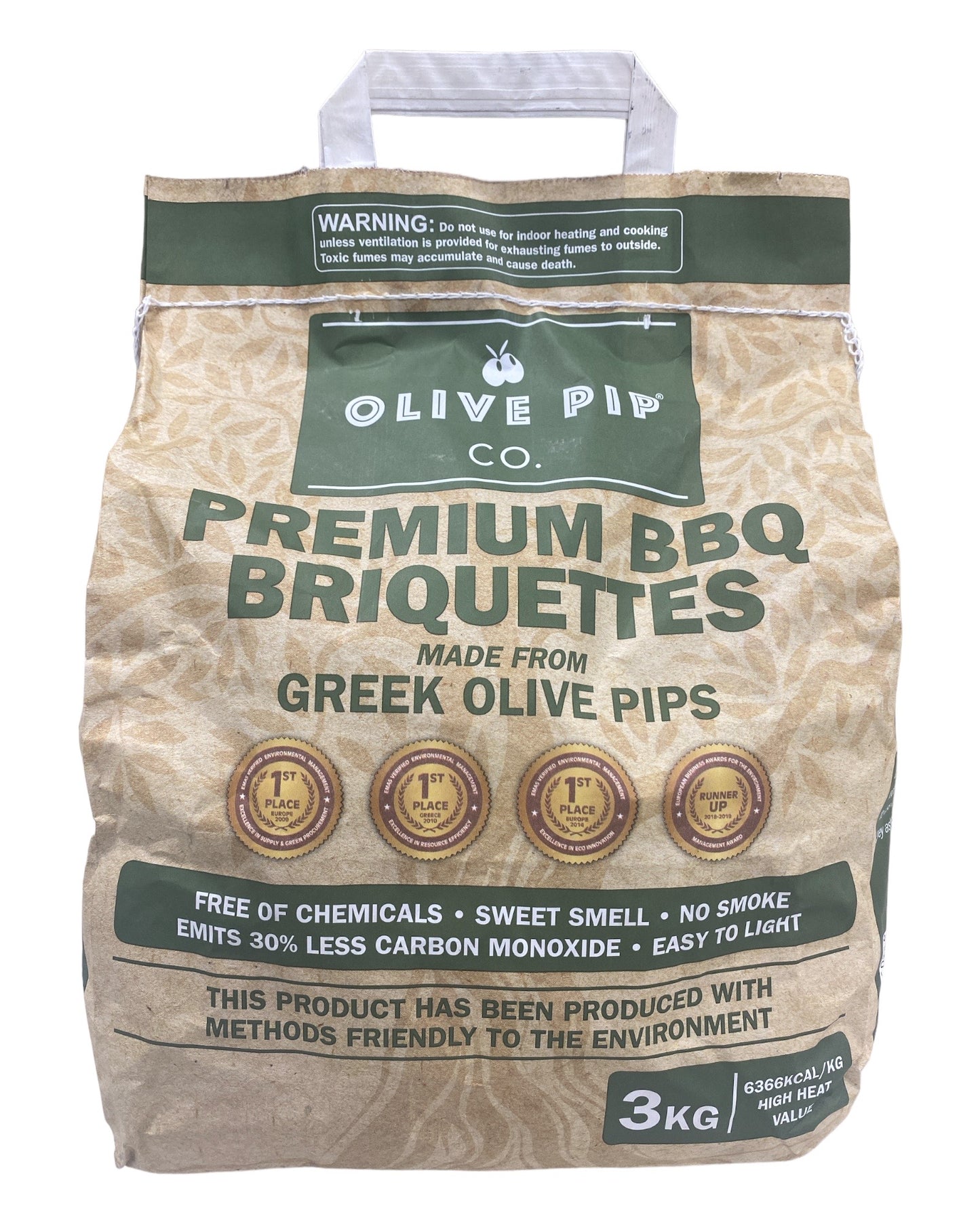 Olive Pip Co Premium Briquettes - 3kg